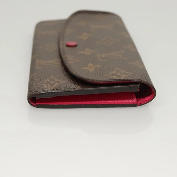 LOUIS VUITTON Monogram Portefeuille Emilie Wallet Pink - Picture 3 of 16